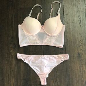 NWT Forever 21 blush lingerie set! ✨